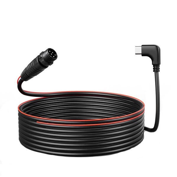 WOLFBOX 6-Pin USB-C Rear Camera Replacement Cable 33/50/98FT for G-Models - 10 m