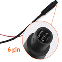 WOLFBOX 6-Pin USB-C Rear Camera Replacement Cable 33/50/98FT for G-Models - 15m