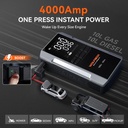 WOLFBOX MegaVolt 24Air 4000A Jump Starter Air Compressor 4-in-1  