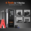 WOLFBOX MegaVolt 24Air 4000A Jump Starter Air Compressor 4-in-1  