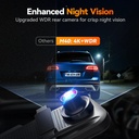WOLFBOX M40 4K 10 Inch ADAS WiFi Touch Screen Mirror Dash Cam