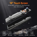 WOLFBOX M40 4K 10 Inch ADAS WiFi Touch Screen Mirror Dash Cam