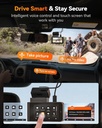 WOLFBOX X3 PRO 2.5K 60FPS Dash Cam, Front, Rear, WiFi, GPS, 64GB, Starvis 2