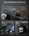 WOLFBOX i17 4K 3 Channel Dash Cam WiFi, GPS, 64GB Card and Night Vision