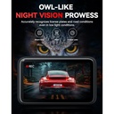 REDTIGER F4 4K Dash Cam Front - 2160P UHD Touch Screen, Voice Control