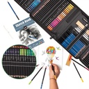 KALOUR 144 High Quality Color Pencil Set in Nylon Bag - Artist Tools