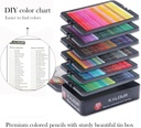 KALOUR 180 Colored Pencil Set for Adults Artists kids- 3.3mm Rich Pigment