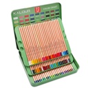 KALOUR 74 Pastel Color Pencil Tin Box Set - Perfect for Artists