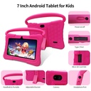 PRITOM Kids Smart Tablet 7" WiFi | 2GB RAM, 32GB Storage, Parental Controls - Pink