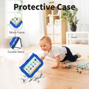 Pritom Smart Kids Panda Tablet 7" WiFi Parental Control 2GB RAM, 32GB ROM - Blue