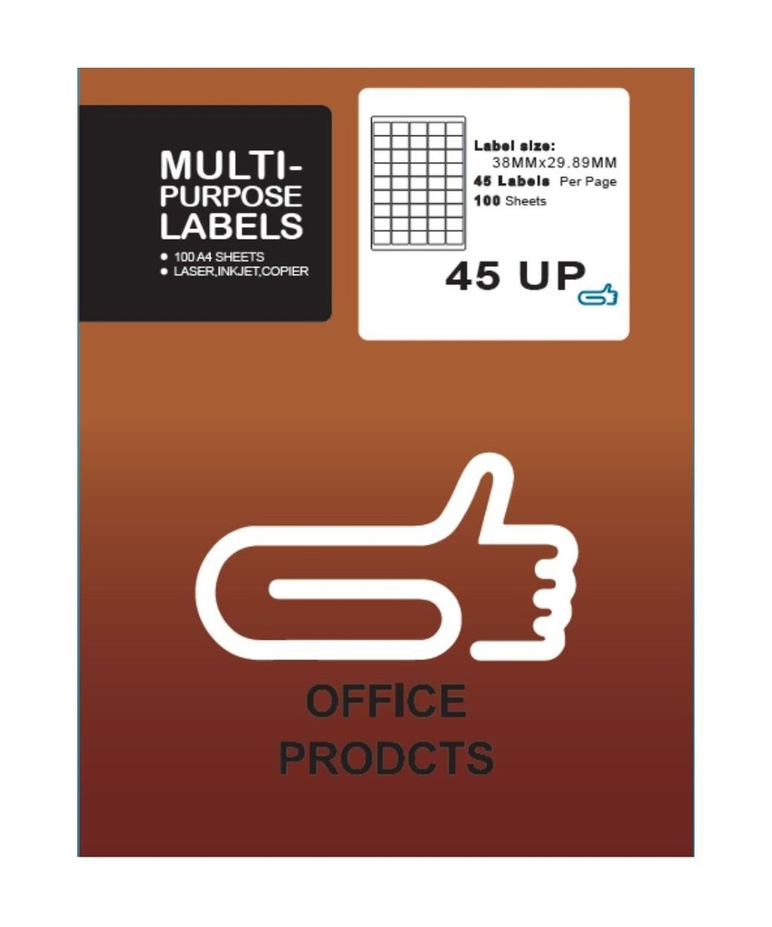 STATIO STICKERS 45UP LABLES