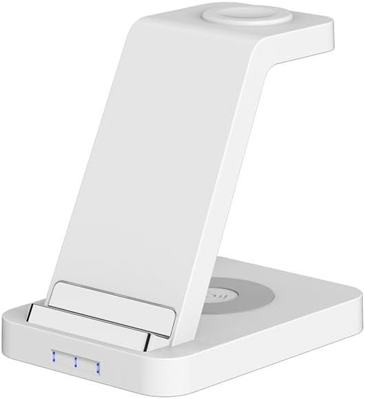 ZS Charger 3 IN 1 WIRELESS CHARGE STATION WHITE