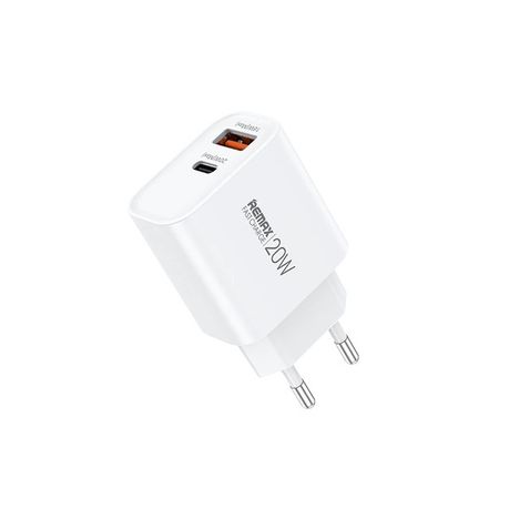 Charger REMAX 20W Fast Charger A+C RP-U120 EU Kiddy Series