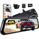 WOLFBOX G850 PRO 4K Mirror Dash Cam - Advanced Safety & Clarity