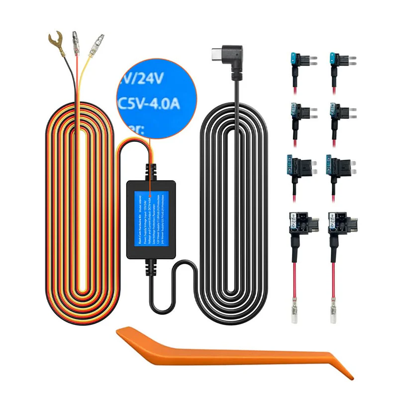 WOLFBOX Multifunctional Hardwire Kit WB-4A Hardwire Suitable for WOLFBOX dashcam