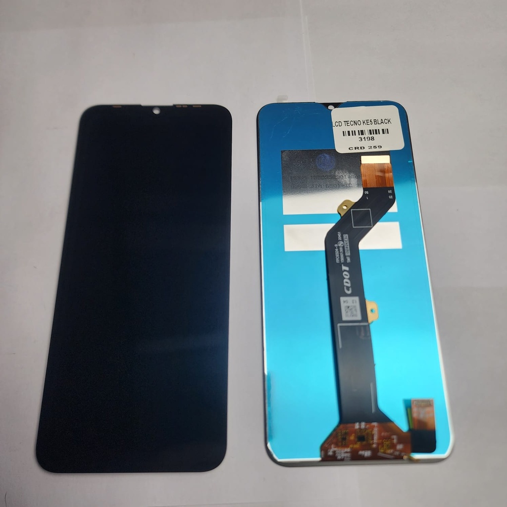 LCD TECNO KE5 BLACK RRP1899