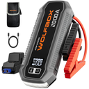 WOLFBOX MegaVolt12 2000A 12V Car Jump Starter 44.4Wh Portable  