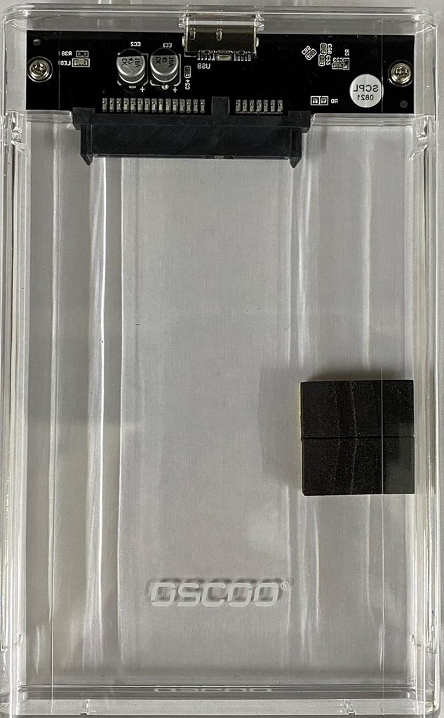 MEMORY OSCOO 2.5INCH SATA EXTERNAL HARD DRIVE ENCLOSURE OSHD1  