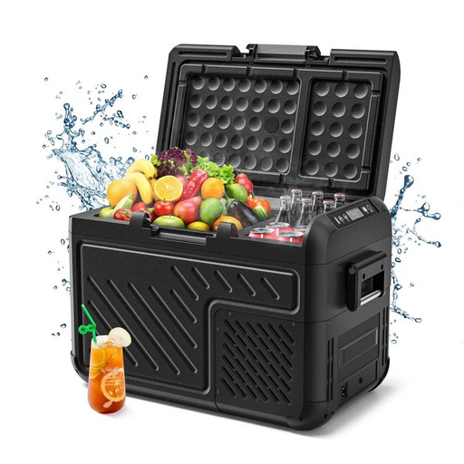 [6867] WOLFBOX 12V Car Fridge Freezer - 25L Dual-Zone Portable Electric Cooler